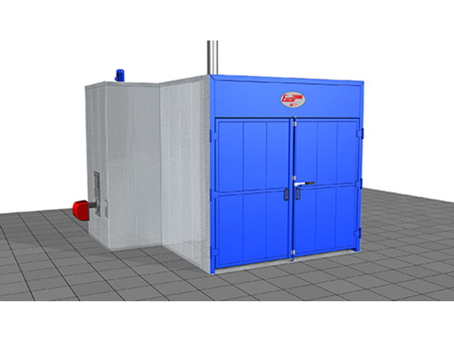 Static ovens with direct heat exchange