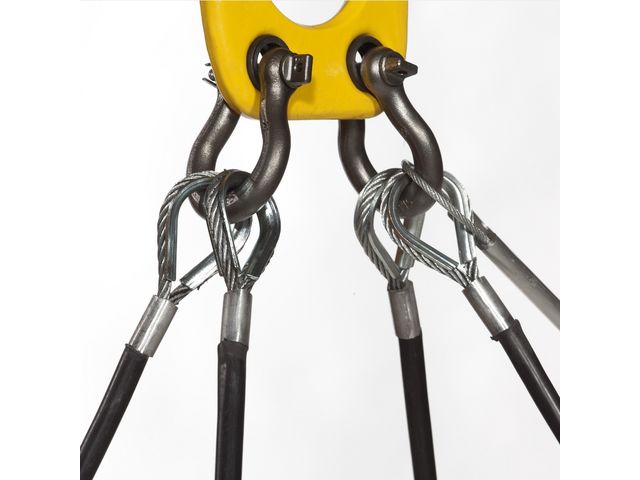 4-leg Flexfort wire rope sling