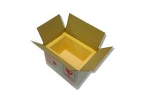 Isothermal cardboard box with XPS insulation 270 x 250 x 255