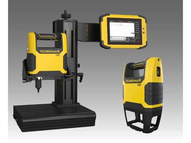 2in1 dot peen marking machine Combo