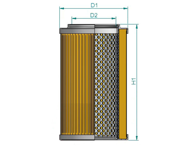 HYDRAULIC FILTER FOR INJECTION MOULDING MACHINES