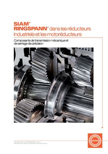 RINGSPANN  in Industrial Gears and Geared Motors