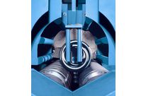 Shot and stress peening machine