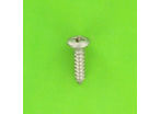 Sheet Metal Screws : Raised Countersunk Pozidriv Head - Raised Countersunk Head Sheet Metal Screw, A2 Stainless Steel, DIN 7983