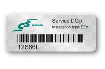 Void Asset Color Print Label