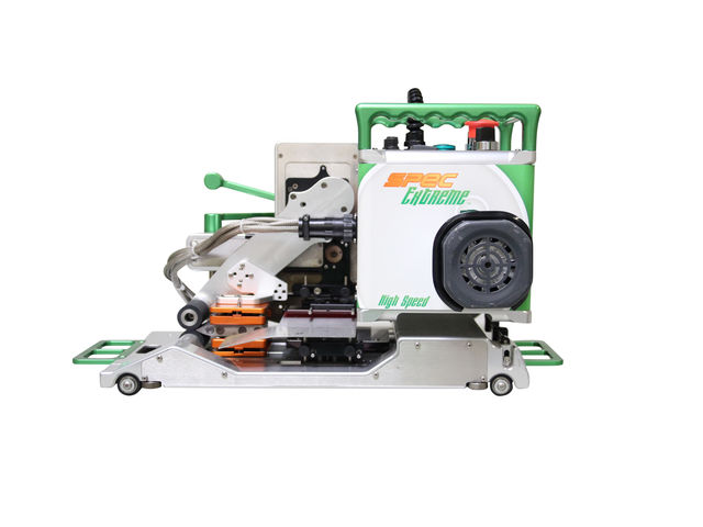 Portable wedge welding machine for geomembrane / thick material - SPEC extrême high speed