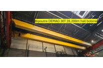 batch of 8 overhead cranes DEMAG 1998 double 40/15T  50/25/20T 35T 30T (28.200m, hight 11m)