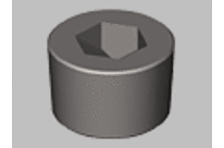 Taper threaded plug (1/2 15-21) (ref.1014)