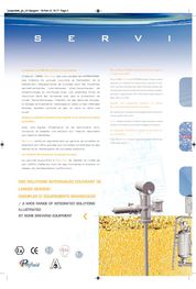 Servinox products ranges brochure