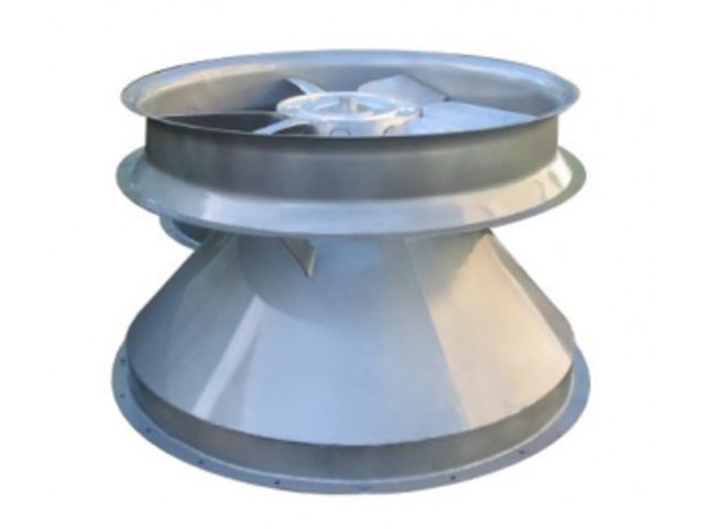 Hot gas circulation fan type be-hel