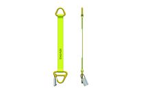 Polyamide STAS FLEX web sling choker fitting double thickness