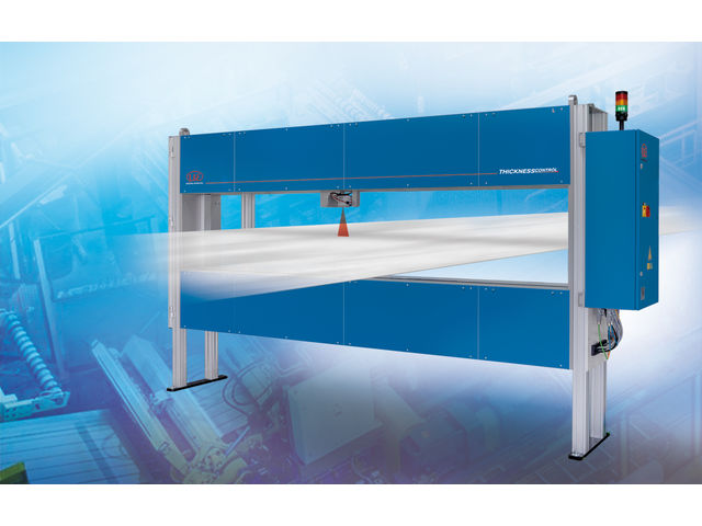 O-frame system for profile thickness measurement - thicknessCONTROL MTS 8201