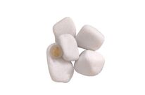Decorative marble granules: BLANC NEIGE® ROULE