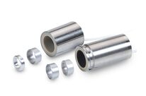 Inductive displacement sensors monitor the clamping position | induSENSOR LVP-25 / LDR-14