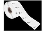 Encoded and numbered RFID UHF inventory label 65 x 35 mm