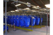 OVERHEAD CONVEYOR - INDUSTRIAL LAUNDRY SECTOR