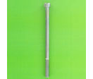 Hex Socket Screws : Hex Socket Round Head - White 8.8 Zinc Steel - Hex Socket Round Head Screw, White Zinc 8.8 Steel, Partially Threaded, DIN 912