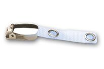 Reinforced Metal Badge Suspender Clip