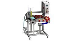 One-piece multi-function machine for liquid product bottles packaging |  TRV 