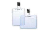 Flexible Badge Holder + Suspender Clip