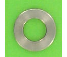 Washers and Circlips : Flat Washers - With Chamfer - Thin Series &quot;ZU&quot; - Stainless Steel - Thin Series Washer &quot;ZU&quot;, A1 Stainless Steel, NFE 25514