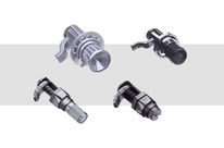 Single-Hole Mount Self-Adjusting Compression Latches