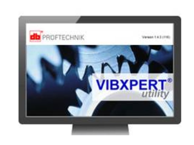 Condition monitoring software  : VIBXPERT UTILITY
