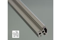 Aluminium profile 20x20 30° angle – 6mm slot