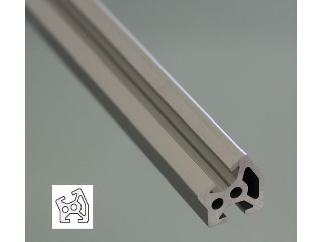 Aluminium profile 20x20 30° angle – 6mm slot
