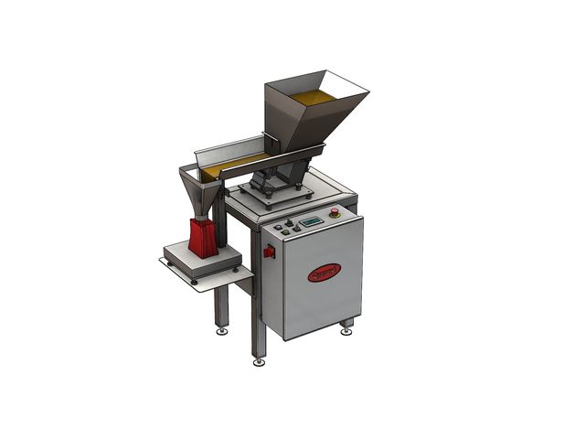 Weight dosing machine for powder and aggregates | DPG-P