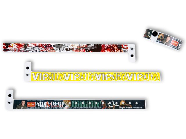 High Resolution Four-color Photo Security wristband