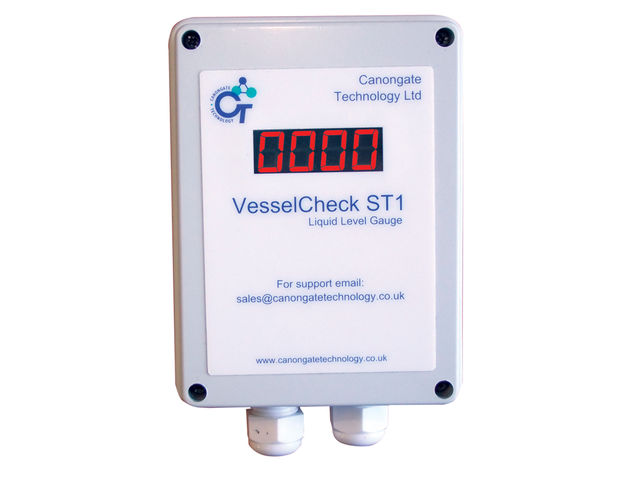 Non-intrusive ultrasonic level measurement