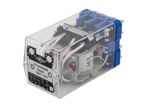 CAAI instantaneous relay with magnetic arc blowing