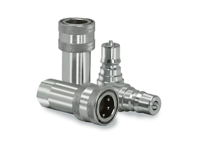 ISO B Stainless Steel Couplings &amp; Nipples: Series 376, DN 6.3