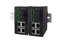 Industrial 5-Port Unmanaged Fast Ethernet Switch with Optical Fiber | EH2305 