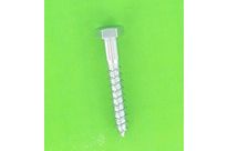 Wood Screws : Hex Head Wood Screw - Coach Screw - Hex Head Wood Screw, A2 Stainless Steel, DIN 571