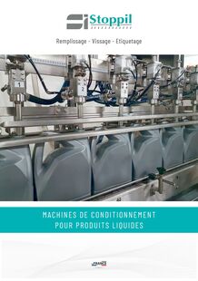 STOPPIL Filling and caping  machines brochure