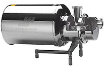 Self-priming liquid ring pump