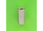 Nuts : Hex Nuts - Hex Coupling Nut, 3D" - Coupling Nut, 3D, A4 Stainless Steel DIN 6334