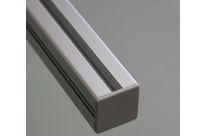 Protective cap for 40x40 aluminium profiles with 10mm slot – Grey