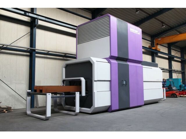 XILENTA roller conveyor blast machine