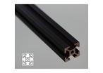 Aluminium Profile 6mm Slot 20x20 Black Anodized
