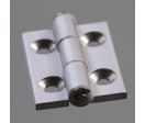 Aluminium hinge for profiles with 6mm slot