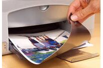 Magnetic inkjetpaper