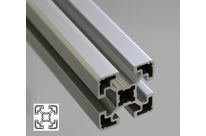 Aluminium profile 40x40 10mm slot – light