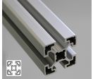 Aluminium profile 40x40 10mm slot – light