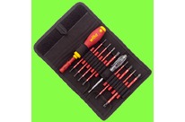 Wiha : WIHA Tournevis - Tournevis SoftFinish Electric SlimVario - Jeu SlimVario-16 pièces