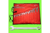 Wiha : WIHA Clés Plates - Clés Mixtes Chromées - Jeu de Clés Mixtes Chromées 24 pièces (5.5 à 32)