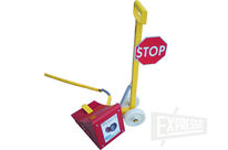 Electric Wheel Chock with eccentric lever