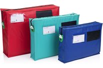 Universal secure pouch with gusset